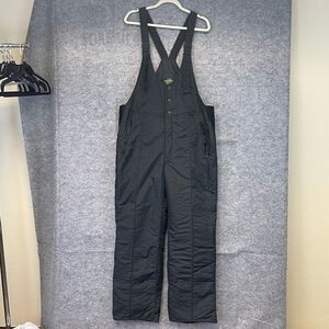 WEATHER BREAKER Overalls Ski Pants Men's XL Black Winter Sports Cover-All Jumper